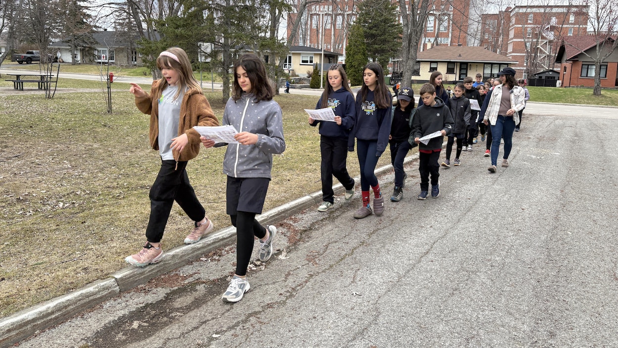 L’école Vision Saguenay se distingue avec son projet marche-étude