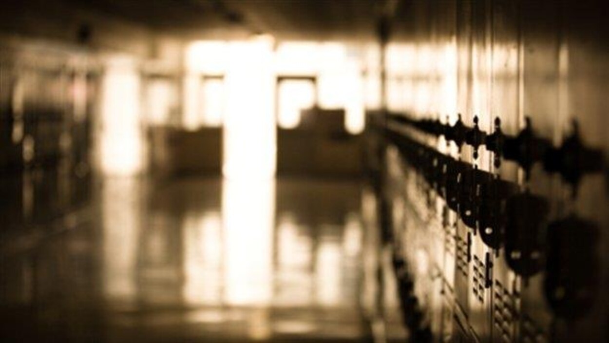Des casiers dans une école Des casiers dans une école