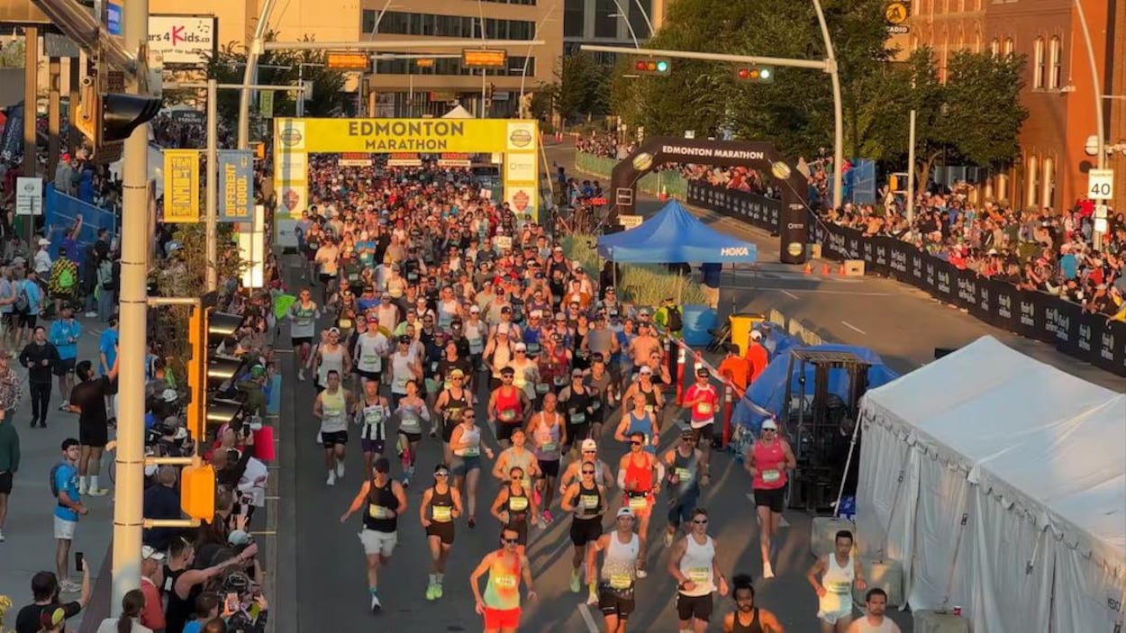 Le tracé du dernier marathon d’Edmonton soulève un débat