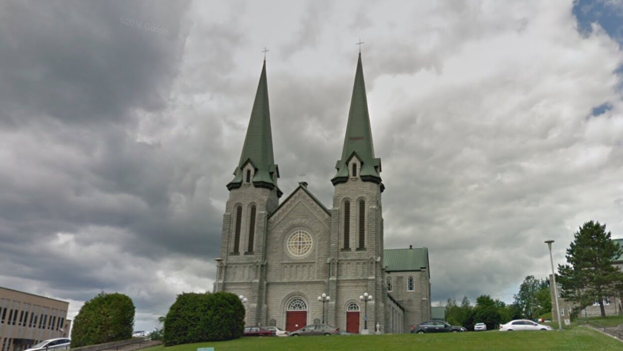 La cathédrale de l'Immaculée-Conception à Edmundston