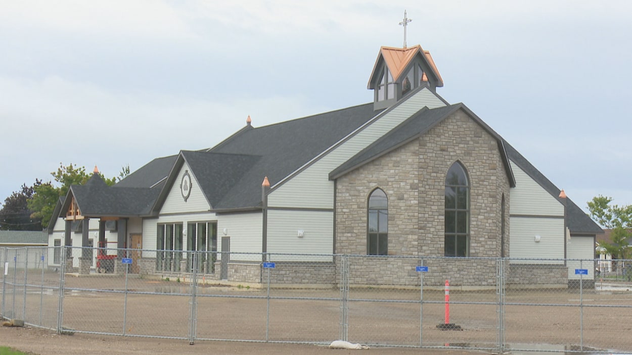 La nouvelle église de Bas-Caraquet