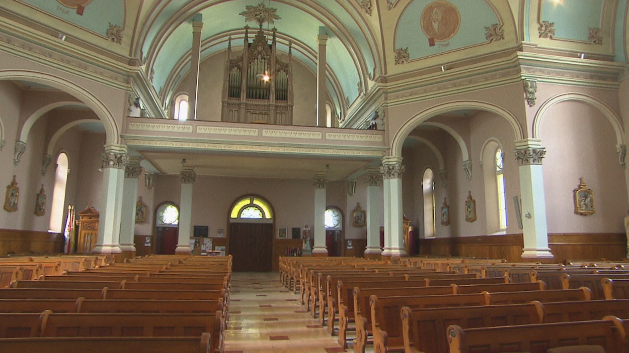 L’intérieur de l'église