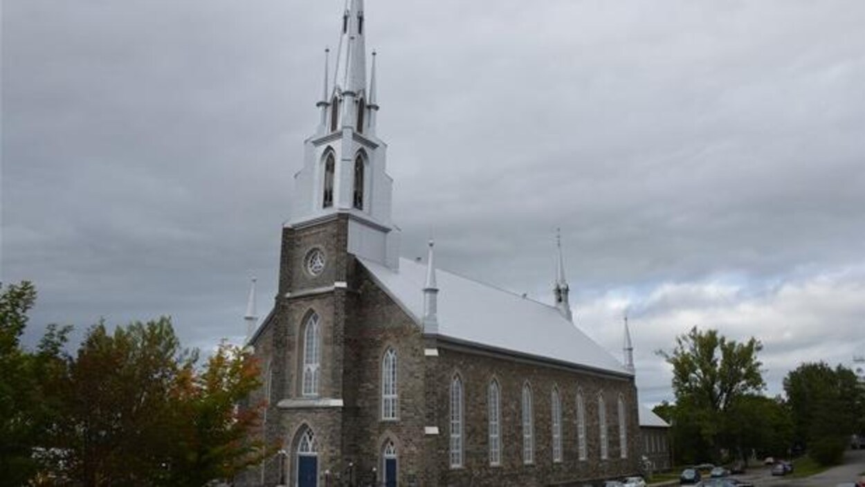 L'église Saint-Patrice à Rivière-du-Loup.