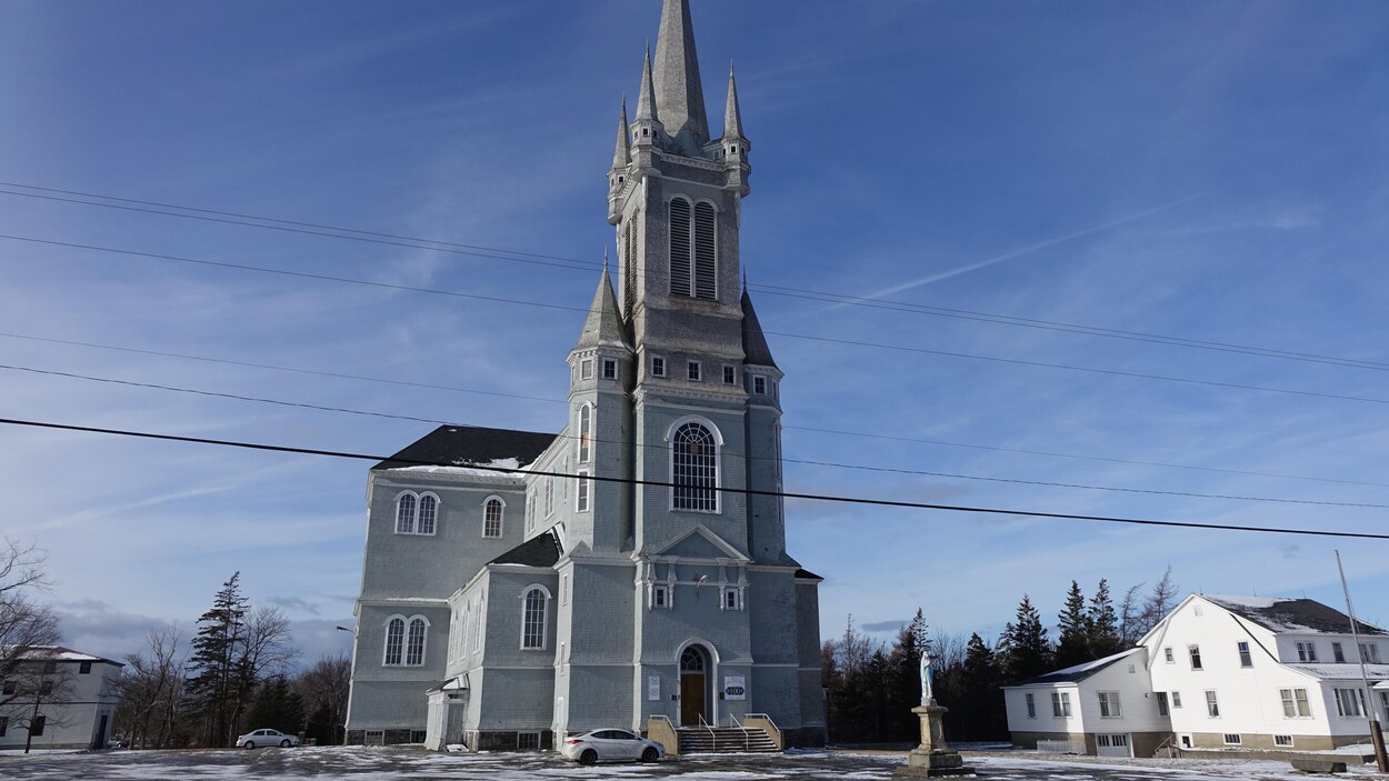 L'église en décembre 2019.