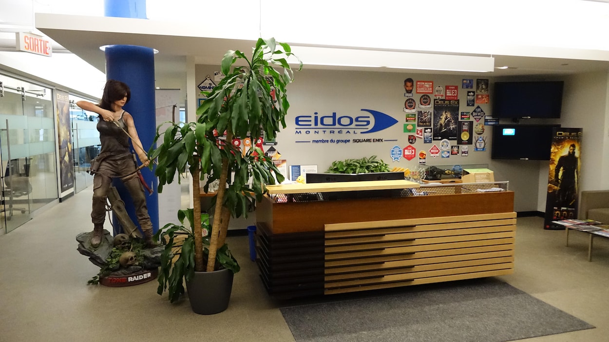 Le studio de jeux vidéo Eidos-Montréal licencie une centaine d’employés