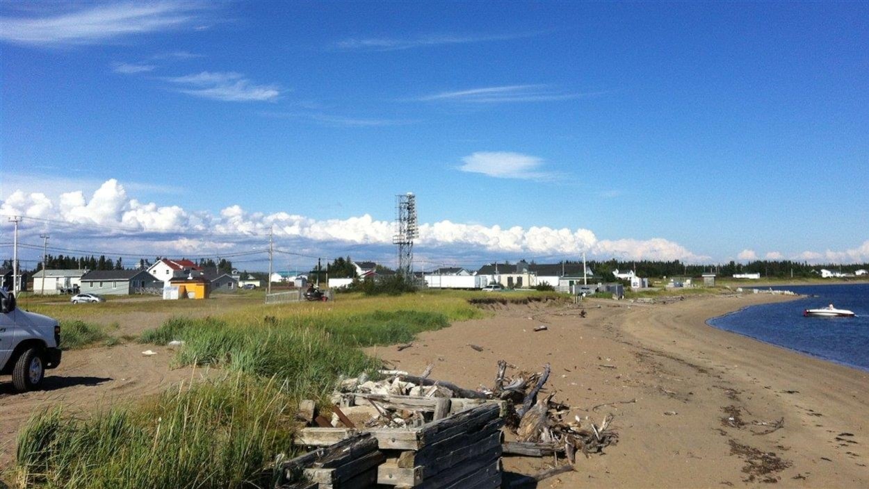 Une plage d'Ekuanitshit