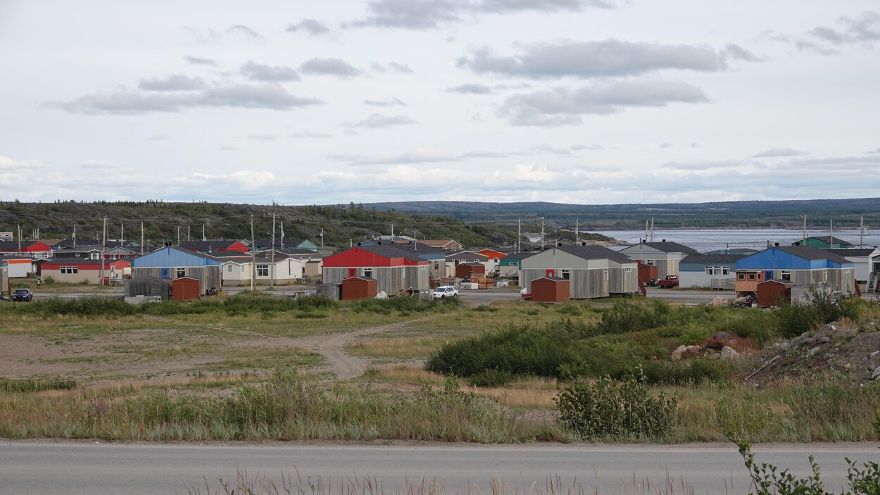 Un paysage de carte postale à Kuujjuaq. Un paysage de carte postale à Kuujjuaq.