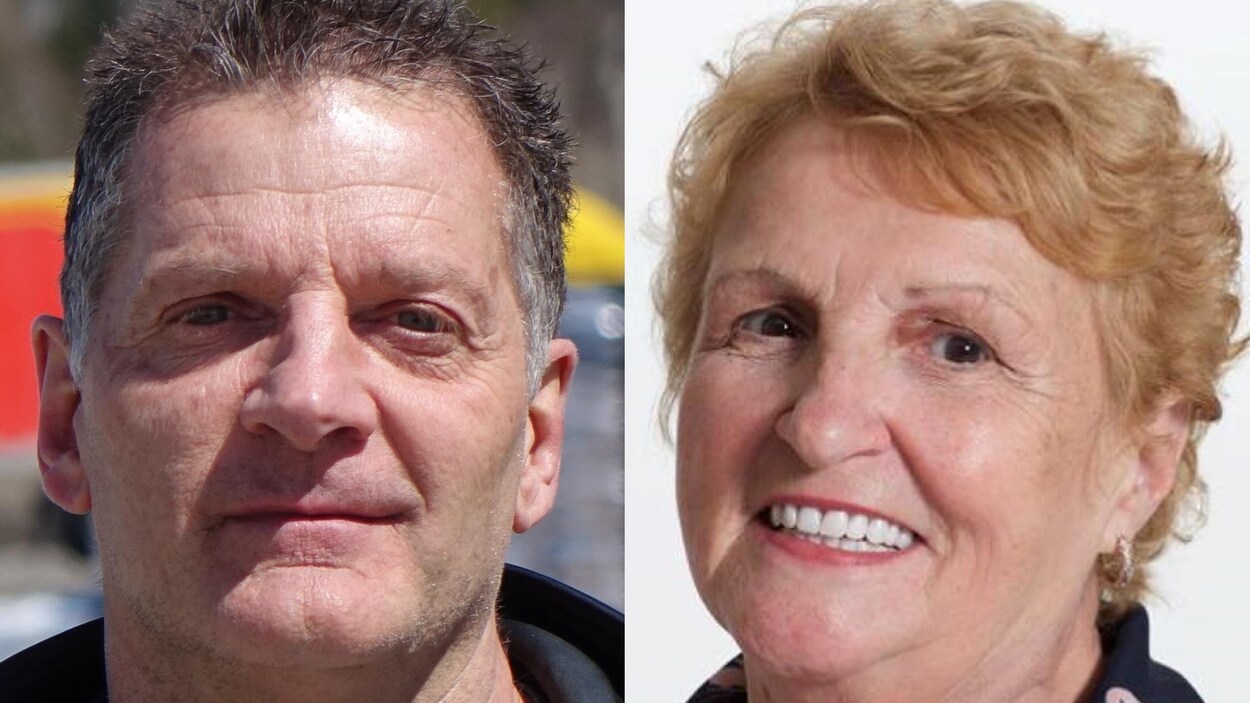 Pierre Côté et Dorys Taylor, candidats à la mairie d'Esprit-Saint Pierre Côté et Dorys Taylor, candidats à la mairie d'Esprit-Saint