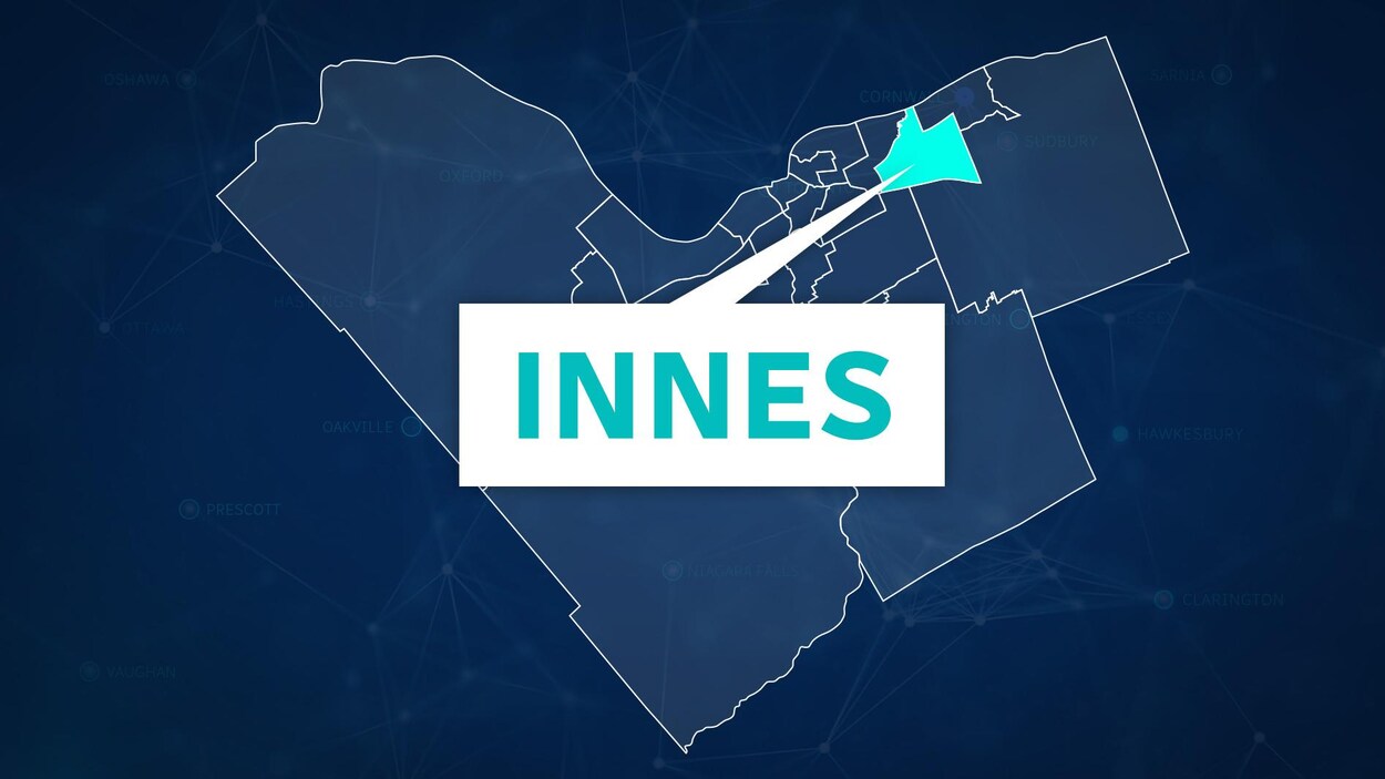 Une carte du quartier Innes. Une carte du quartier Innes.