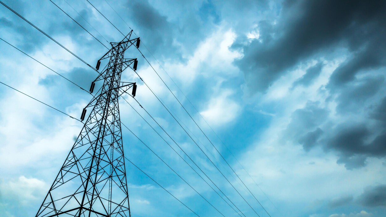 Pylône électrique.