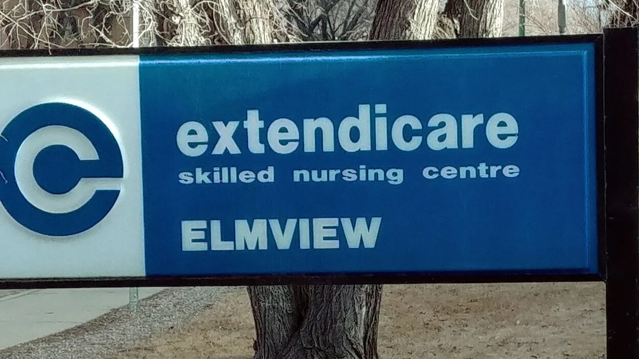 Panneau du centre de soins de longue durée Elmview Extendicare.