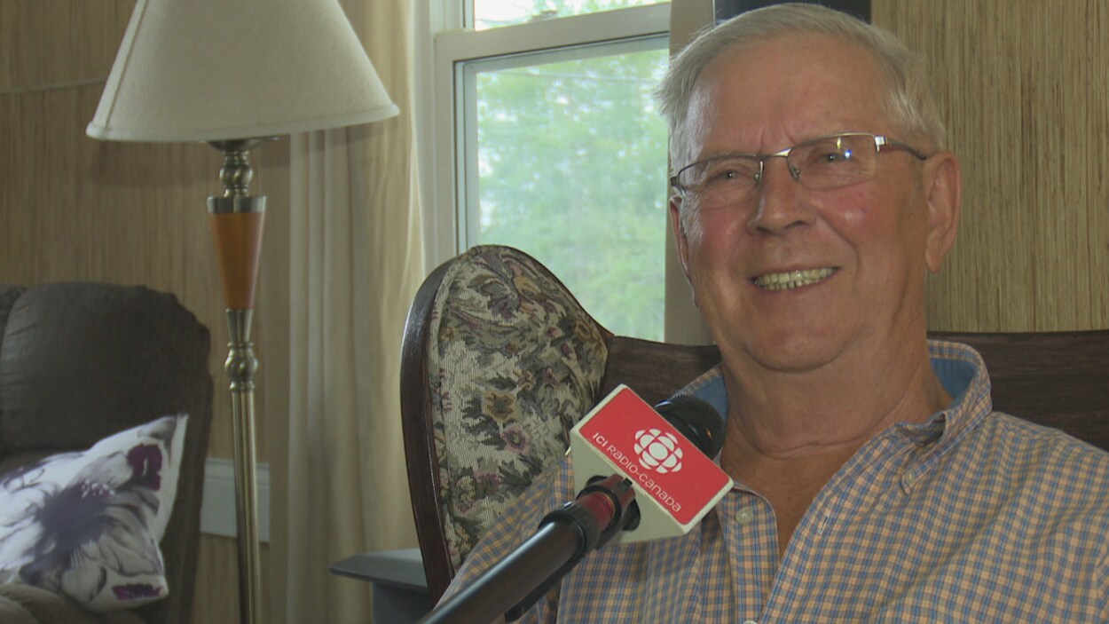 L'ex-député progressiste-conservateur de Caraquet Emery Robichaud.