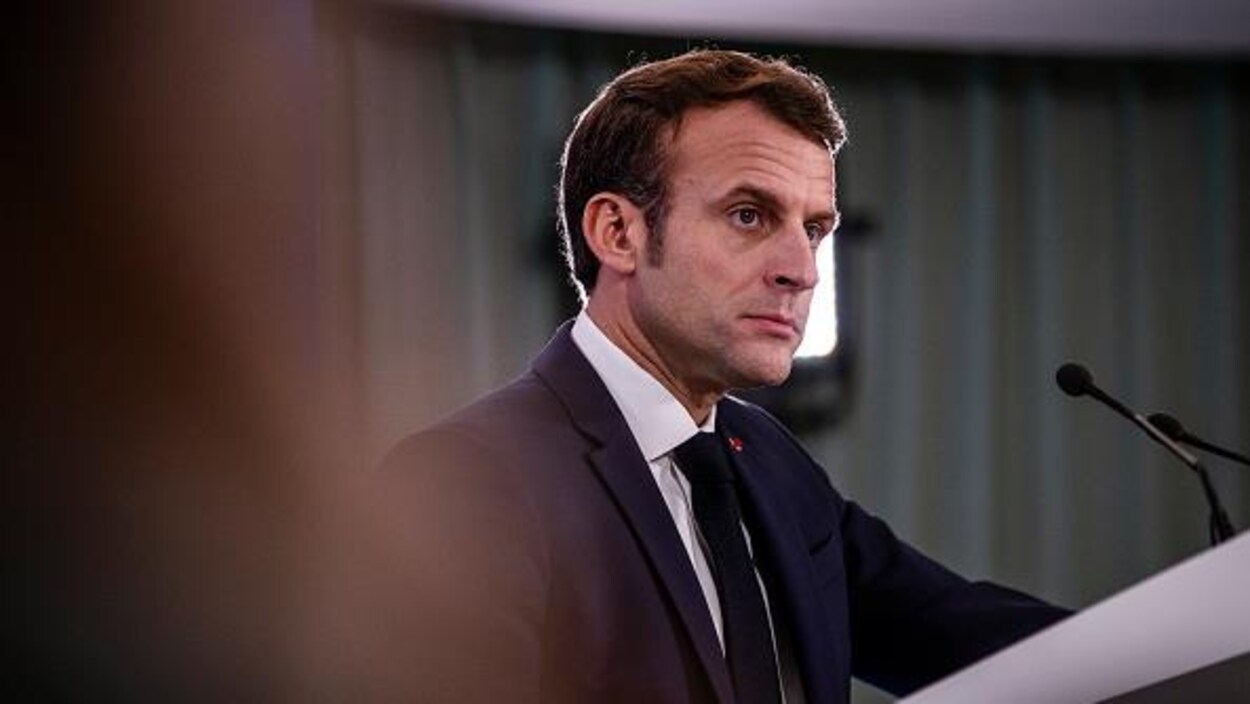 Le président français Emmanuel Macron
