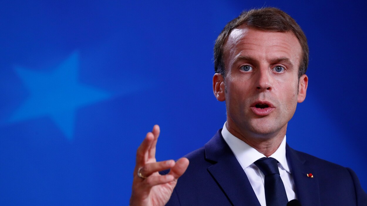 Le président français Emmanuel Macron.
