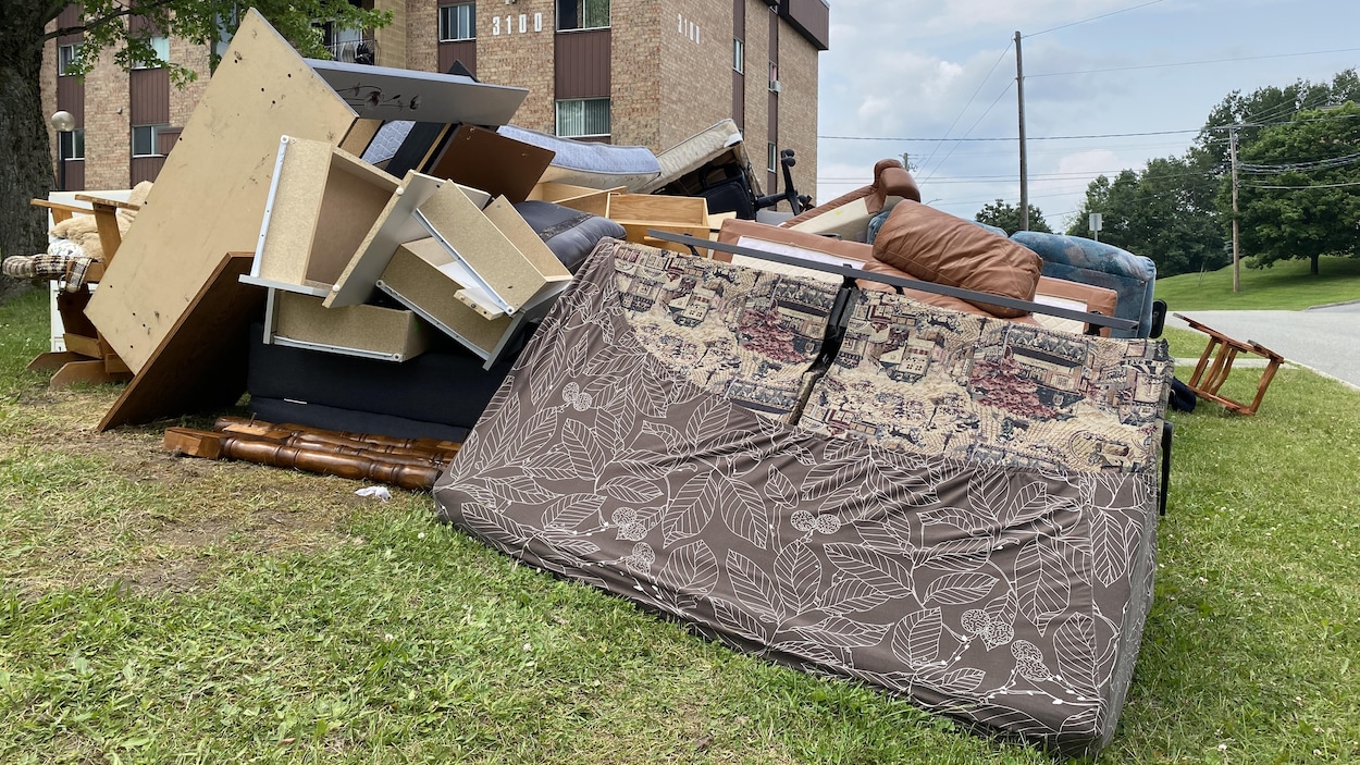 Des encombrants dérangent à Sherbrooke