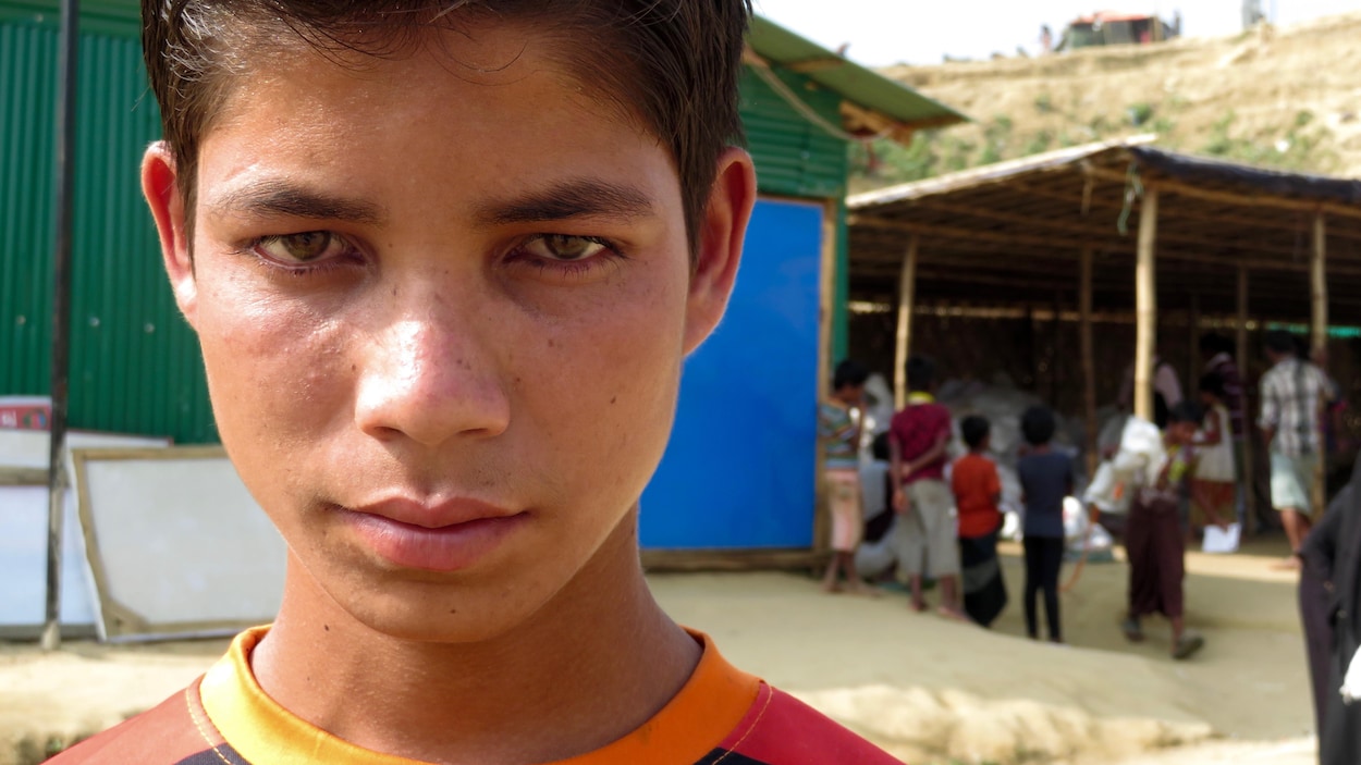 Farid Ullah, 15 ans, réfugié rohingya.