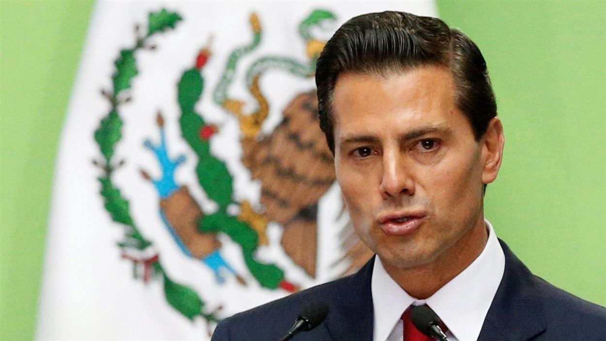 Le président du Mexique, Enrique Peña Nieto Le président du Mexique, Enrique Peña Nieto