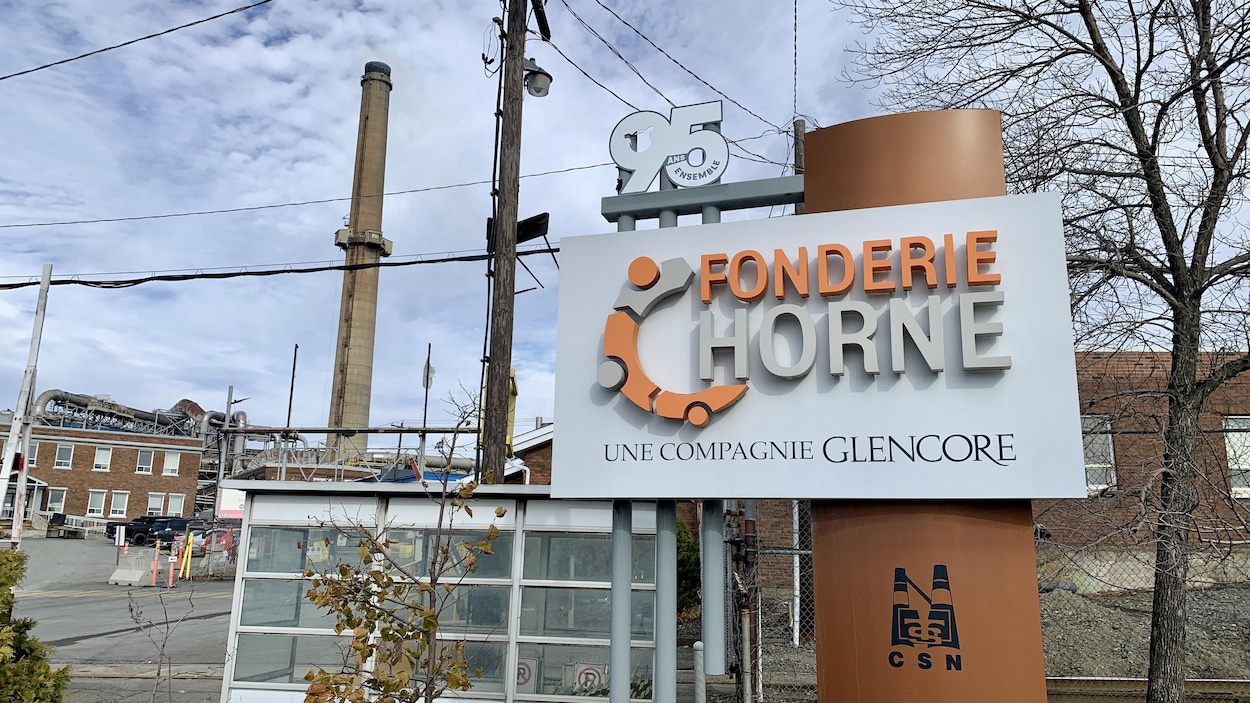 Arrêt de la production à la Fonderie Horne de RouynNoranda RadioCanada