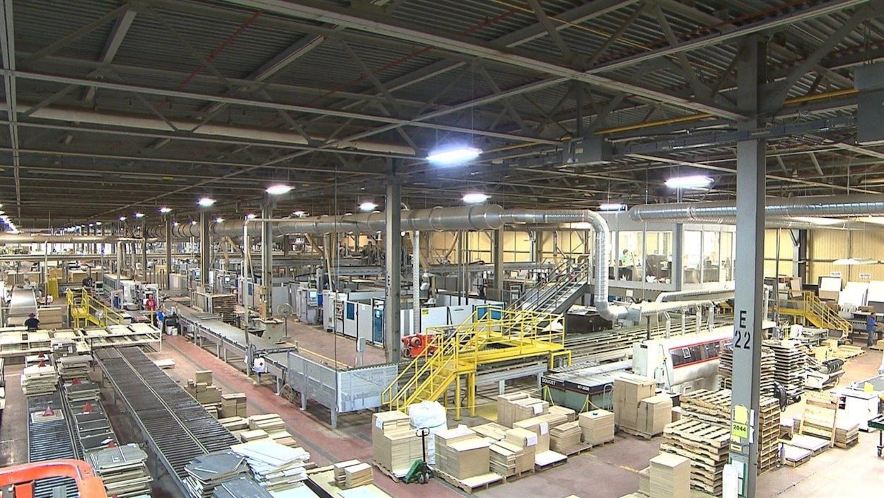 L'usine de Fabritec, à Bromont L'usine de Fabritec, à Bromont