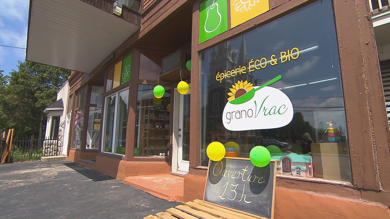 L'Épicerie Grano-Vrac de Saint-Thècle.