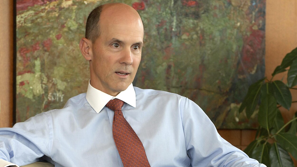 Richard Smith dans les bureaux du siège social d’Equifax en mai 2017.