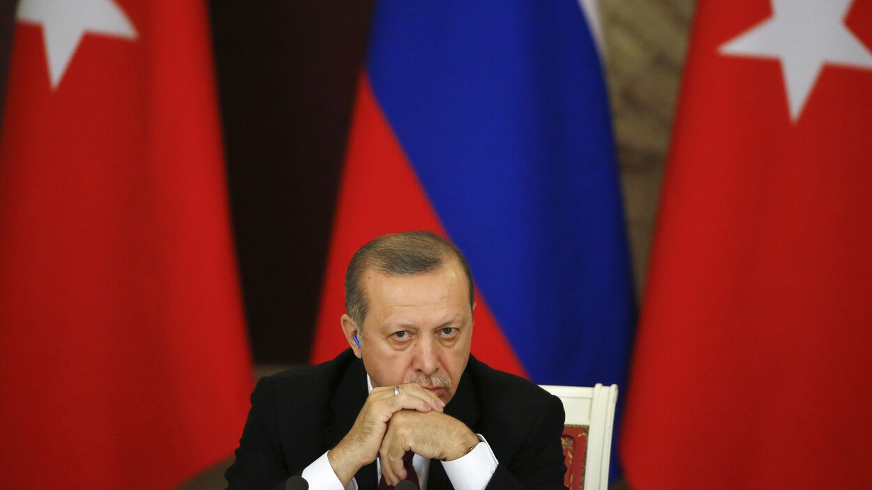 Le président turc Recep Tayyip Erdogan le 10 mars 2017. Le président turc Recep Tayyip Erdogan le 10 mars 2017.
