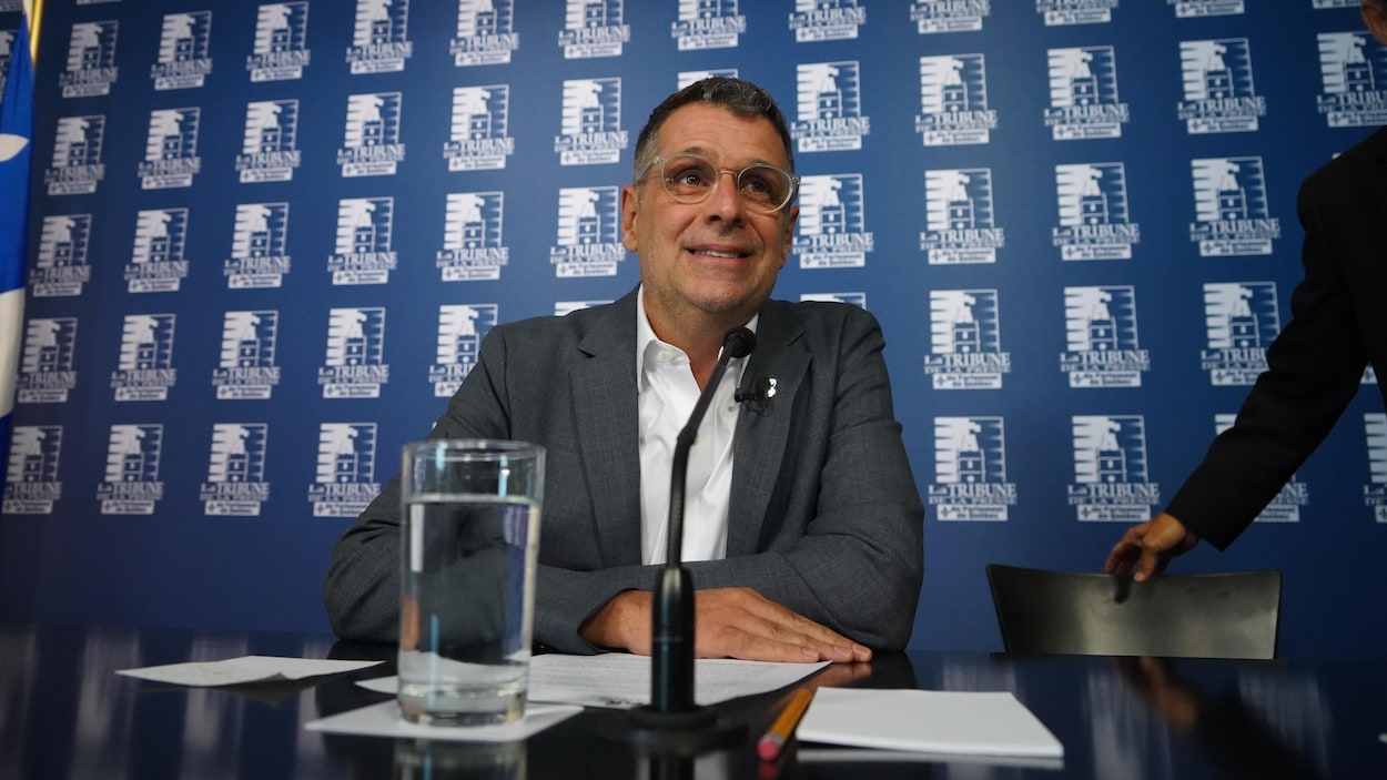 Éric Duhaime en « opération séduction » pour recruter Maïté Blanchette Vézina au PCQ