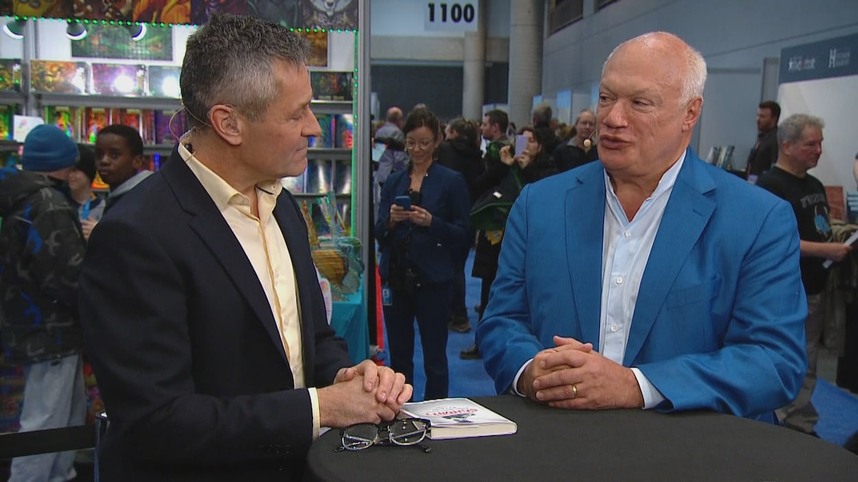 Salon international du livre de Québec : entrevue avec Éric-Emmanuel Schmitt