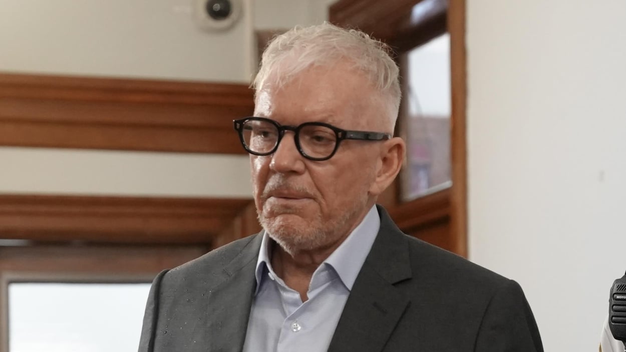 Une vidéo présentée lors du procès pour intimidation d’Eric Thibault