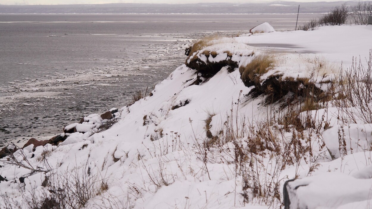 Les berges du fleuve Saint-Laurent