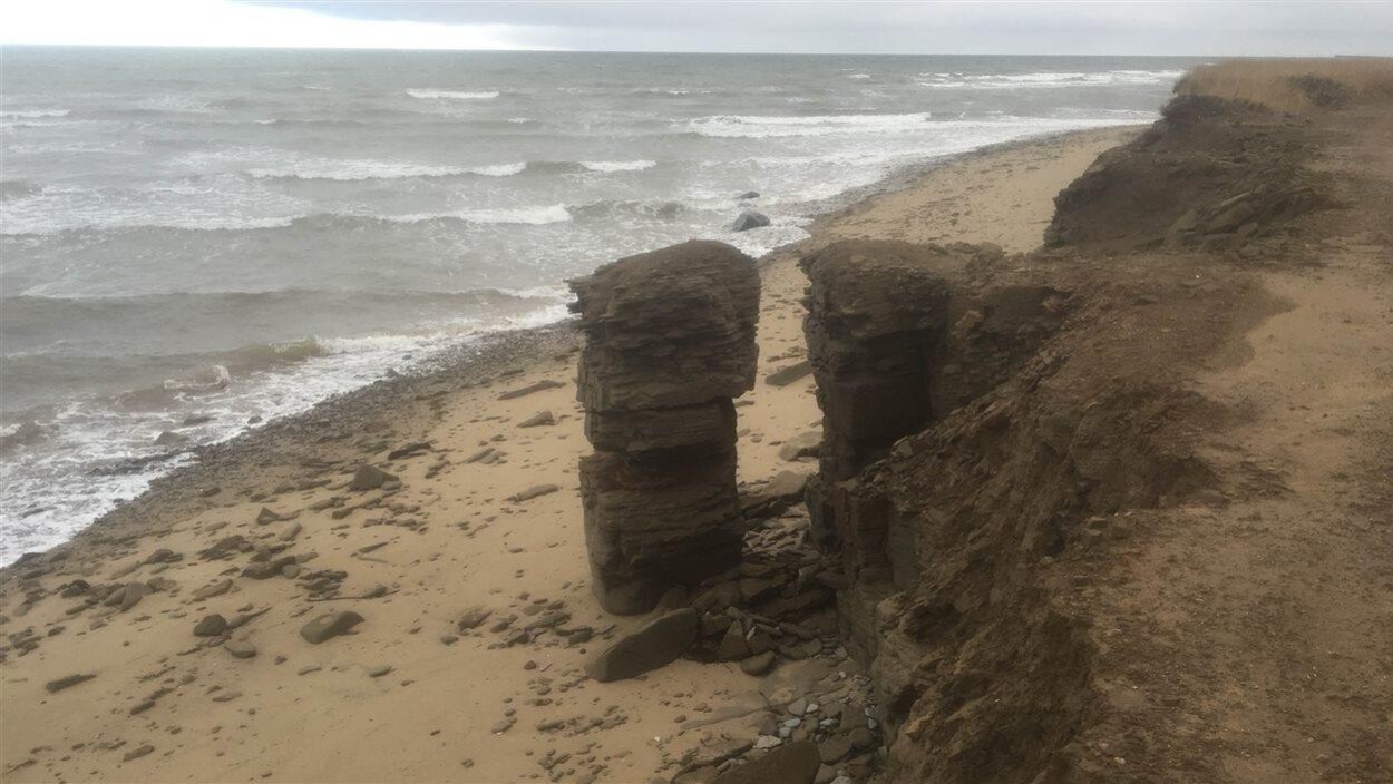 L'érosion fait des ravages à Maisonnette