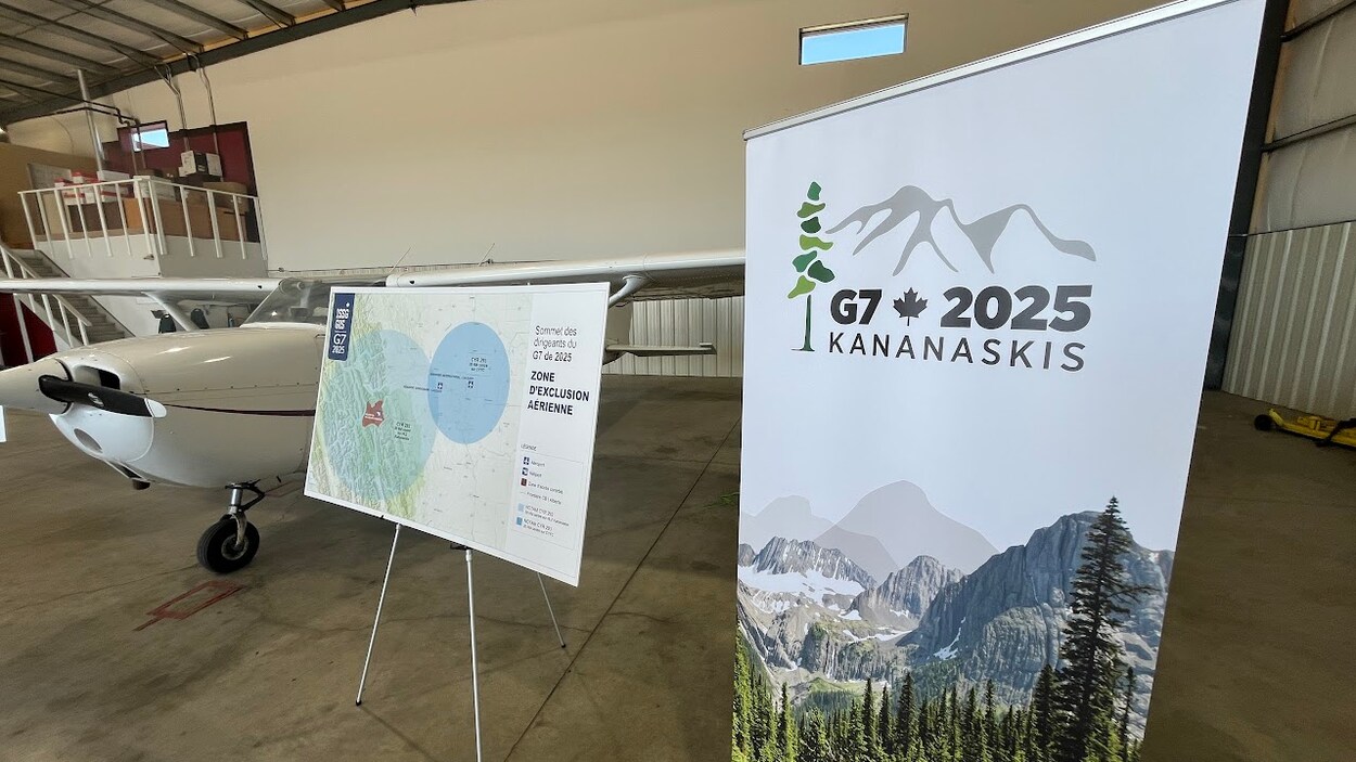 L’espace aérien au-dessus de Kananaskis et Calgary sera restreint lors du G7