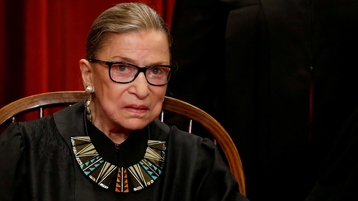La juge de la Cour suprême des États-Unis Ruth Bader Ginsburg.