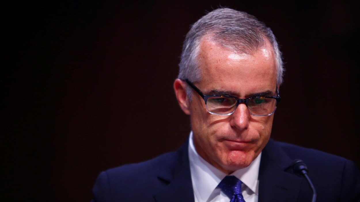 Le directeur par intérim du FBI, Andrew McCabe.