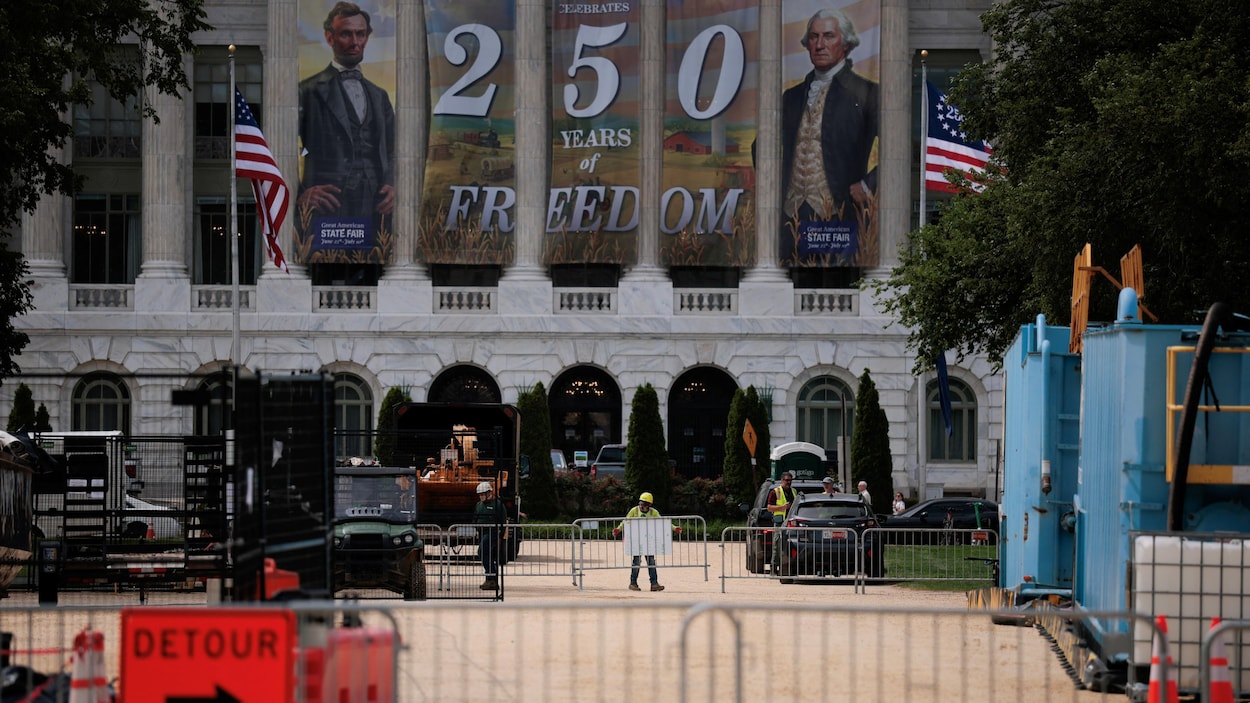 Trump remplace un concert prévu pour l’anniversaire des États-Unis par un rassemblement