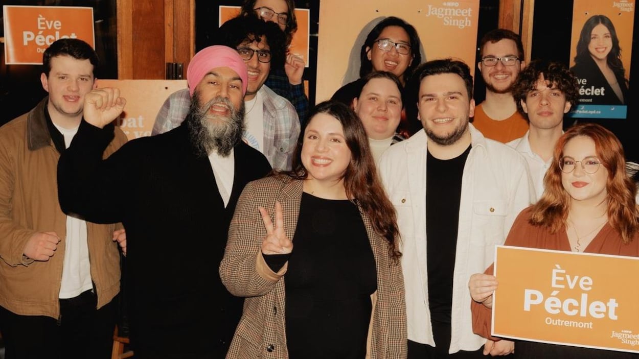 Un nouveau-né et une campagne : le défi d’une candidate du NPD