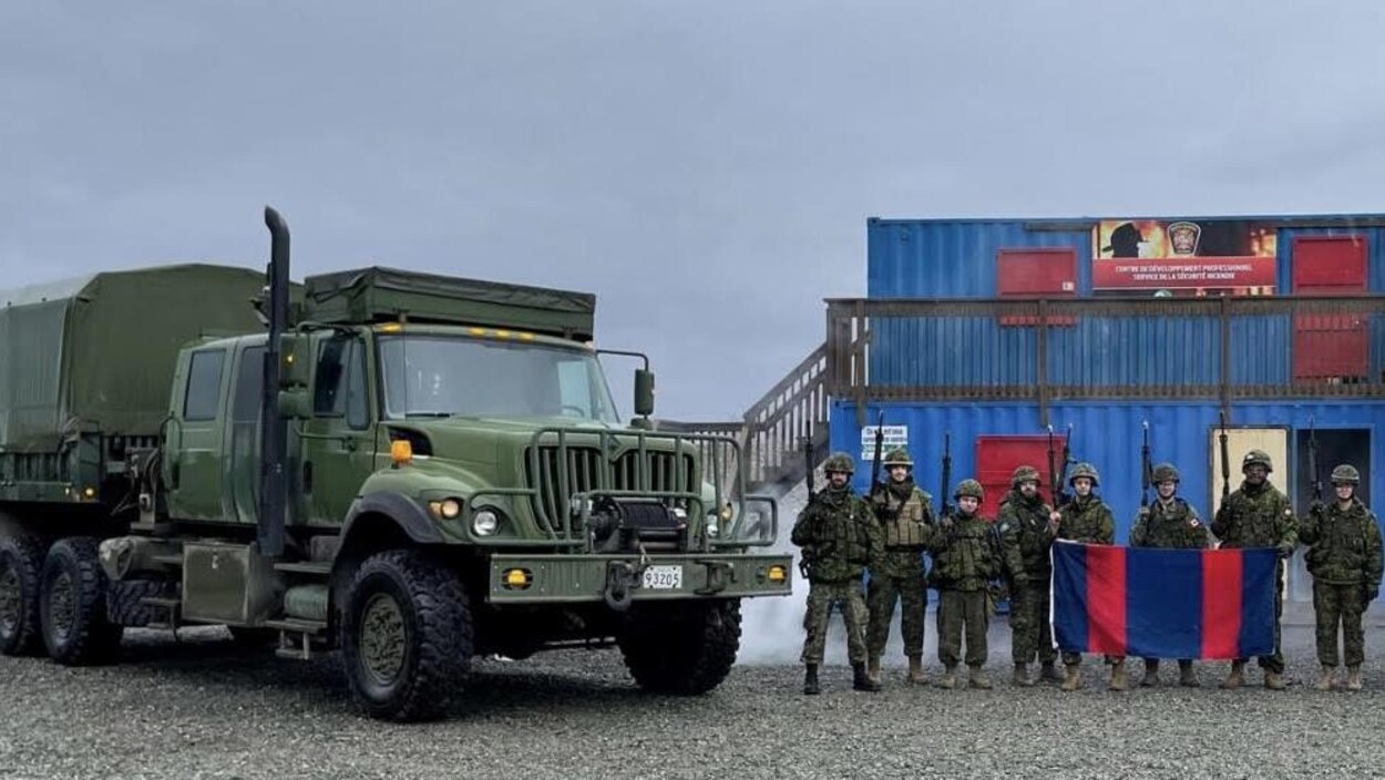 L’armée exerce ses aptitudes au combat à RouynNoranda RadioCanada