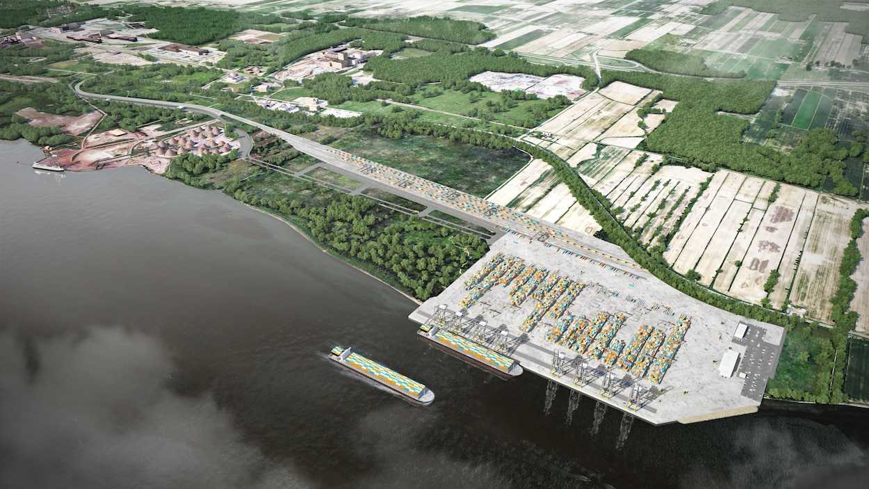 Le gros des travaux dans le fleuve peut débuter au Port de Contrecœur