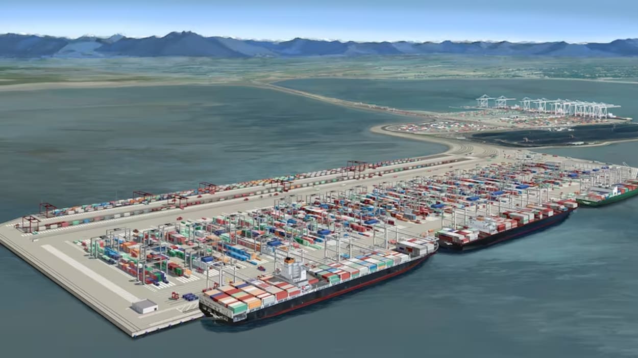 L’agrandissement du terminal portuaire de Delta, élément central dans le projet d’oléoduc