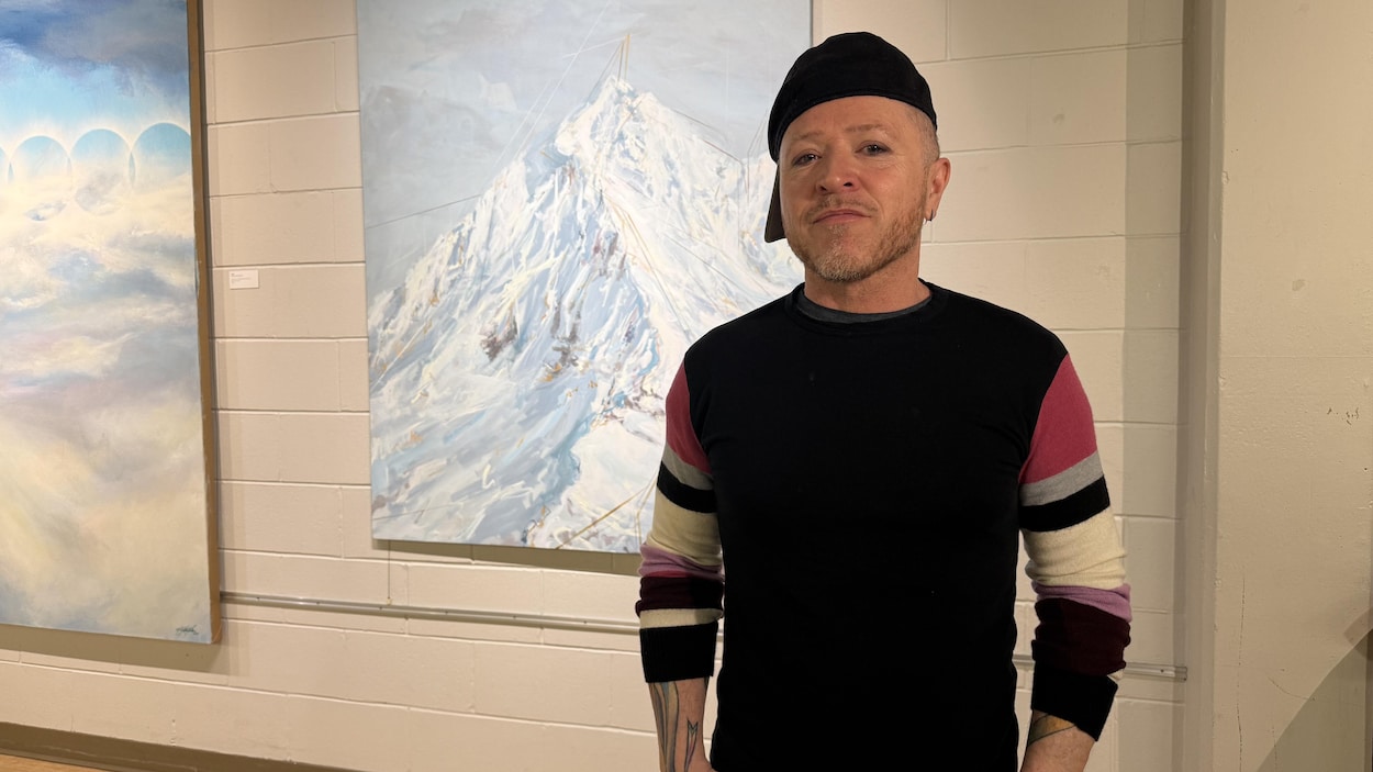 Les œuvres de l’artiste Michel Saint Hilaire présentées à l’Université de Saint-Boniface