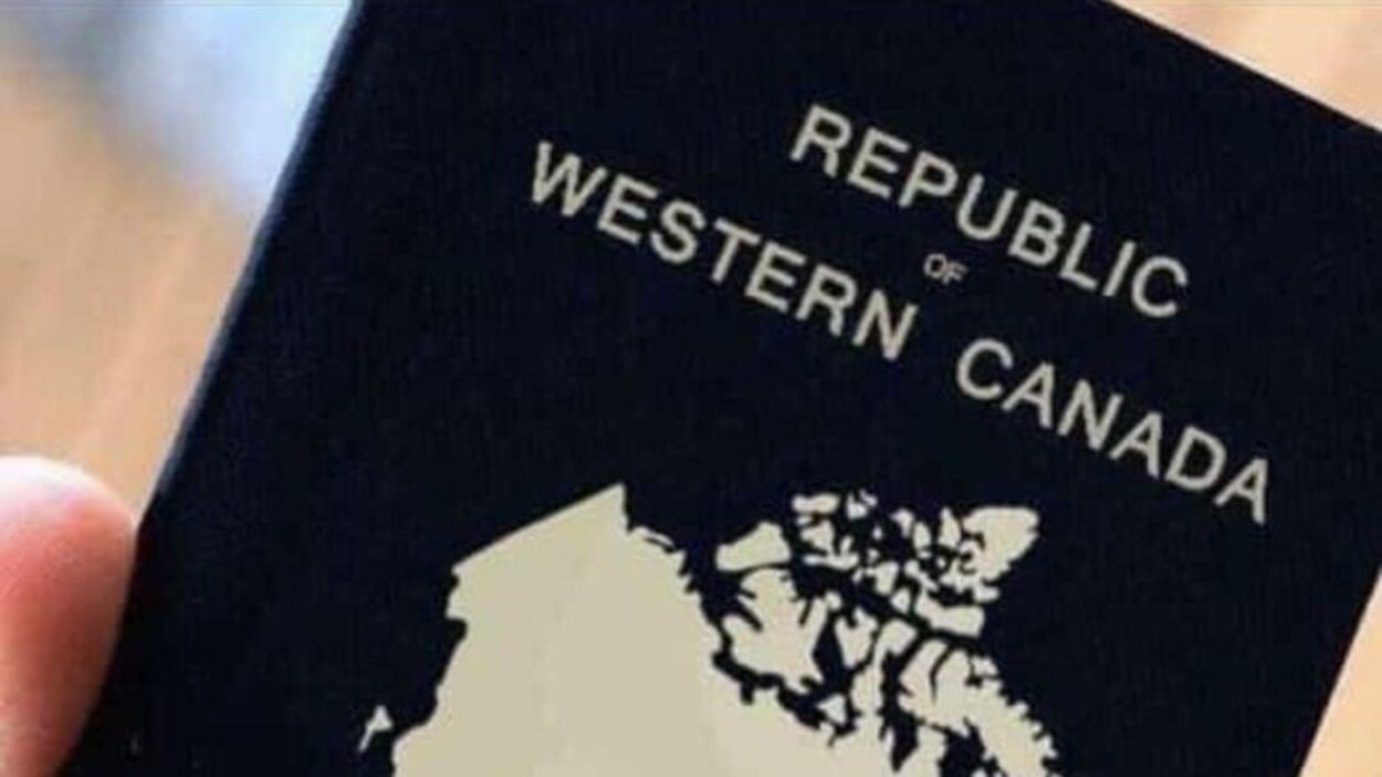 Un photo d'un faux passeport.