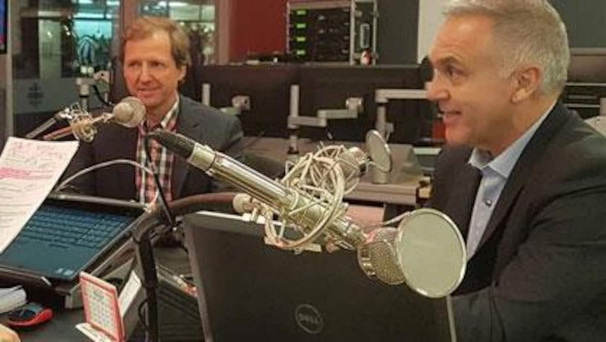 François Rioux et Jean Langelier du fonds FIDEL