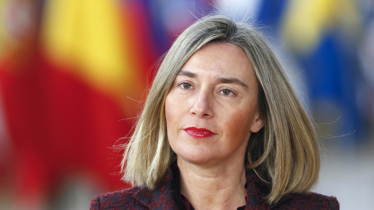 Federica Mogherini, représentante de la diplomatie de l'UE Federica Mogherini, représentante de la diplomatie de l'UE