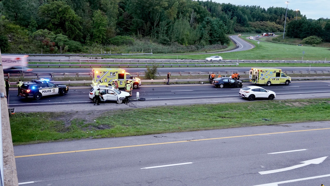 Un jeune homme tué dans un accident sur la 640 à Bois-des-Filion