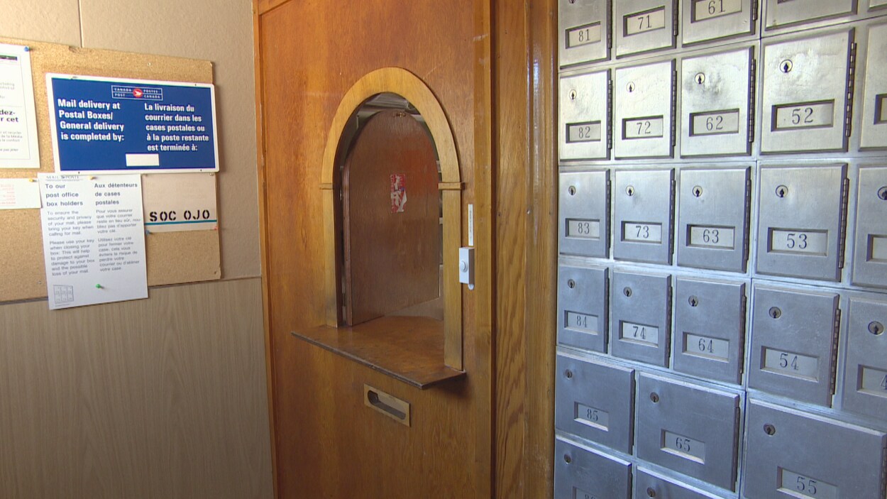 Le comptoir et les cases postales de Bellegarde. Le comptoir et les cases postales de Bellegarde.