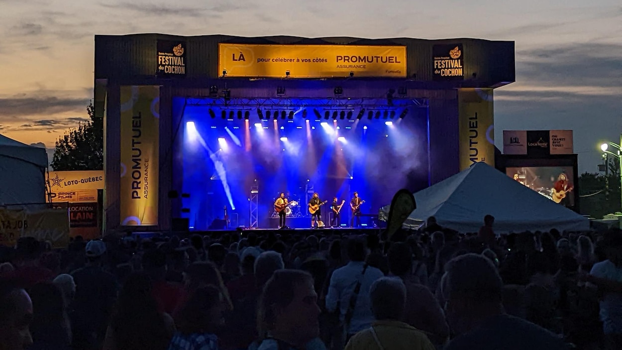 Retour du Festival du cochon de SaintePerpétue RadioCanada