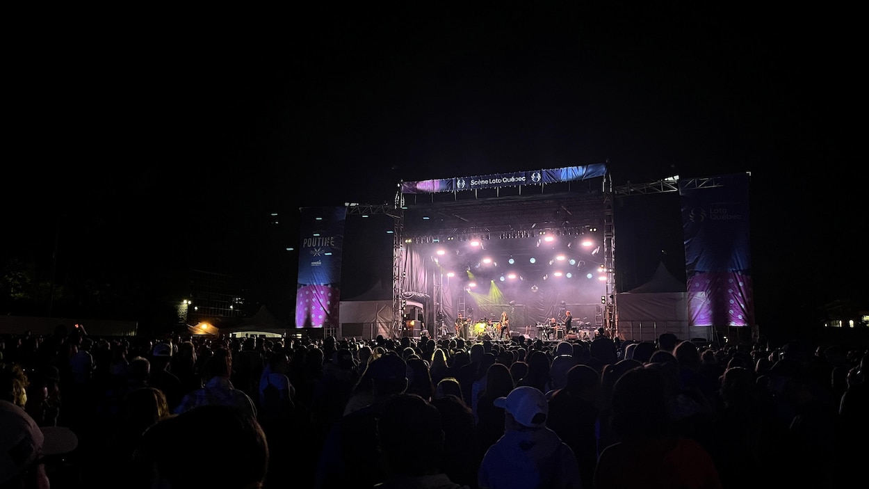 Une importante foule au Festival de la poutine de Drummondville Radio