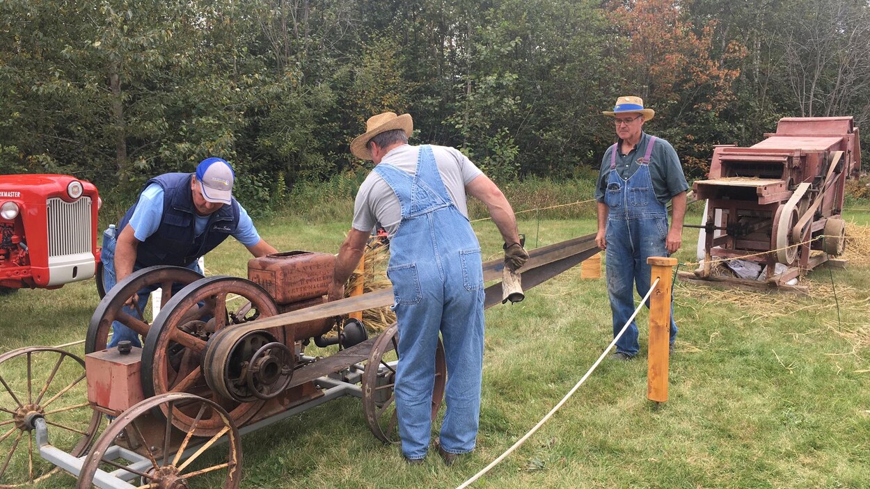 La machinerie agricole d'antan en exposition à La Baie RadioCanada.ca