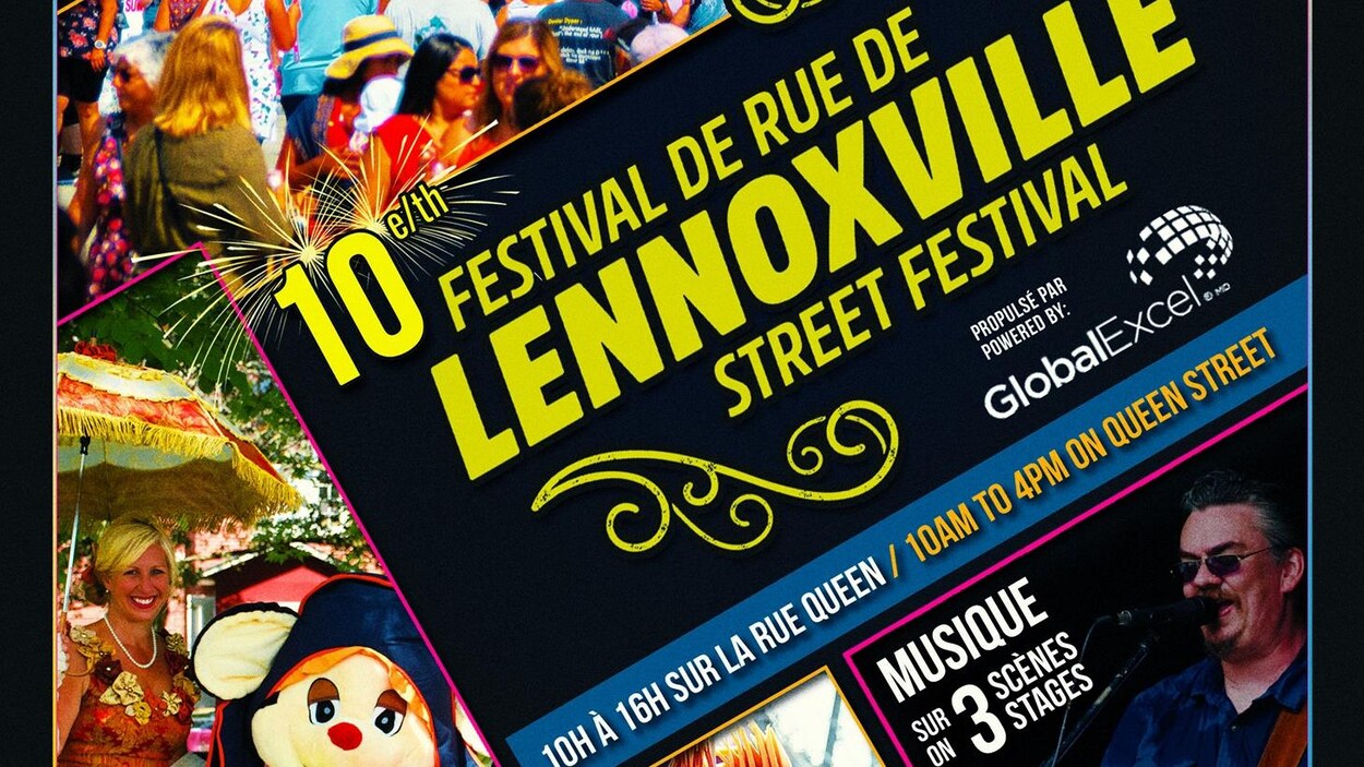 L'affiche du Festival de rue.