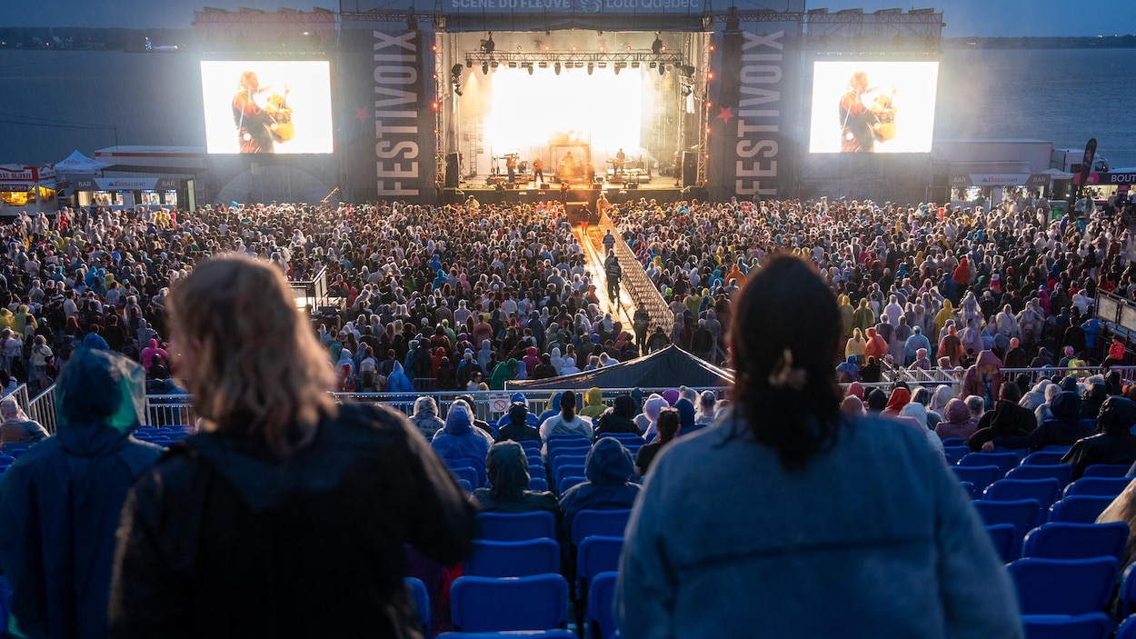 Un lancement sous la pluie, mais réussi pour le FestiVoix